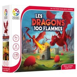 JEU SMART GAMES - LES DRAGONS 100 FLAMMES